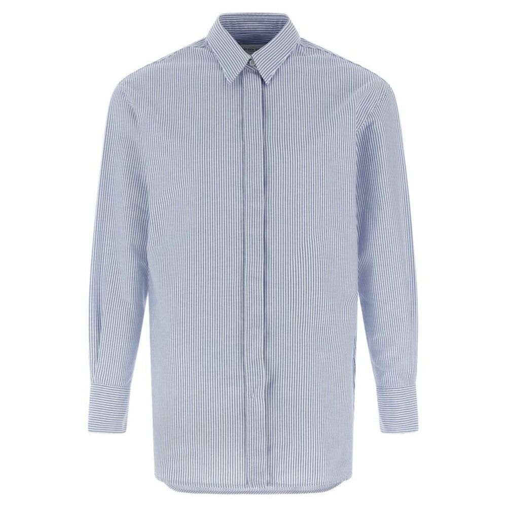 Golden Goose Blue Cotton Women's Blouse
